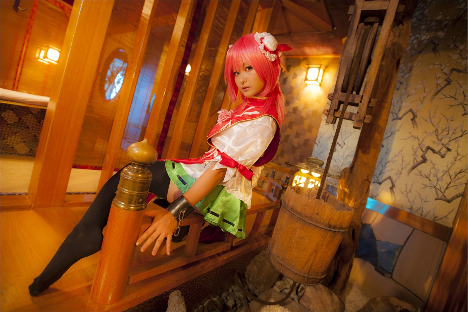 [Cosplay] 2013.12.13 New Touhou Project Cosplay set - Awesome Kasen Ibara